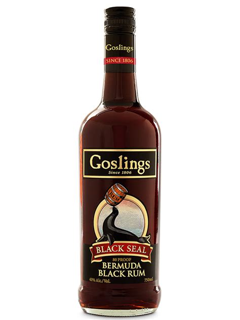 Goslings Black Seal Bermuda Black 40 Rum House Of Malt