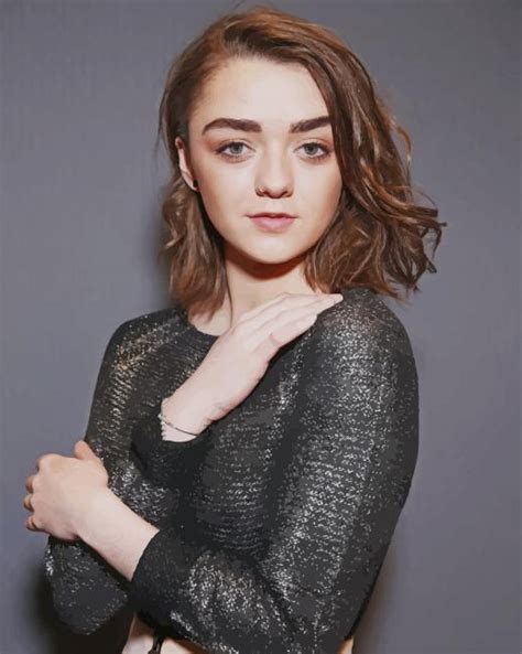 Maisie Williams Portrait New Paint By Numbers Canvas Paint By Numbers