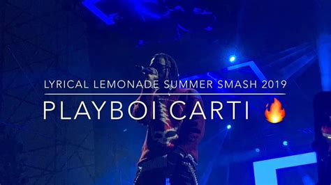 Playboi Carti Lyrical Lemonade Summer Smash 2019 Full Set Youtube