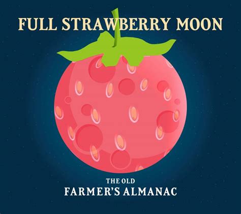Full Moon In June 2020 The Full Strawberry Moon The Old