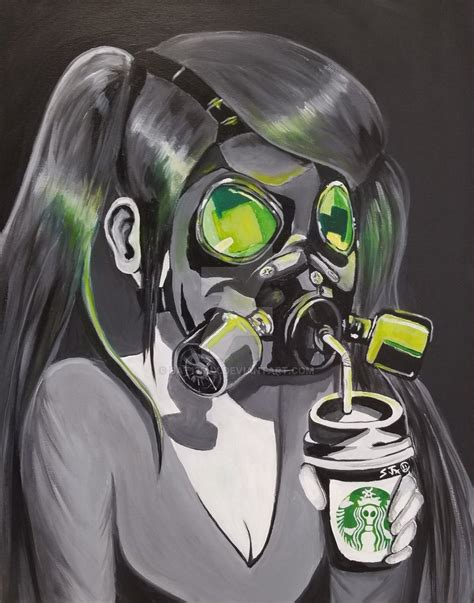 Gas Mask Girl Drawing At Explore Collection Of Gas