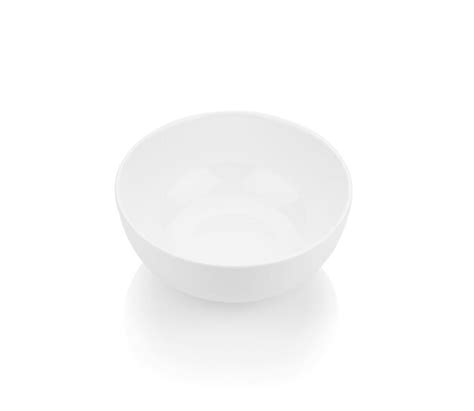 Premium Photo White Ceramic Bowl Isolated On White Background With Clipping Path