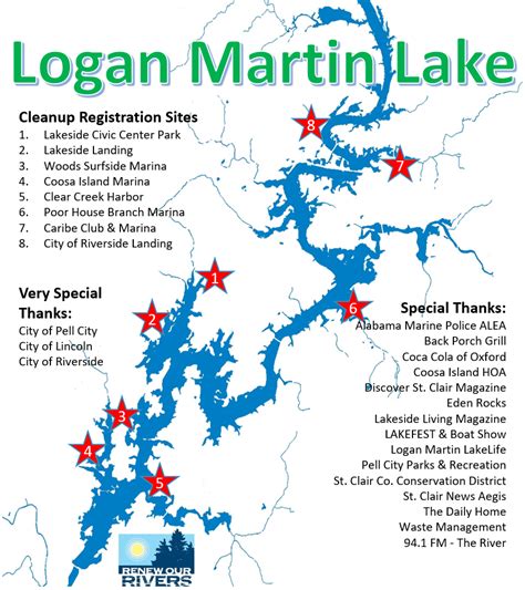 2021 Annual Renew Our Riverslogan Martin Lake Cleanup Cleanup Site