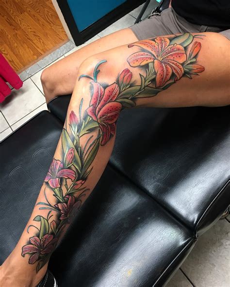 200 Amazing Lily Flower Tattoo Designs With Meanings Ideas And