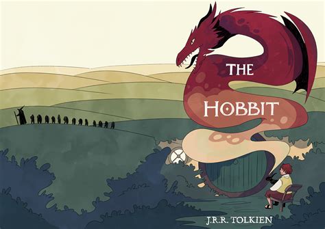 The Hobbit Book Cover On Behance