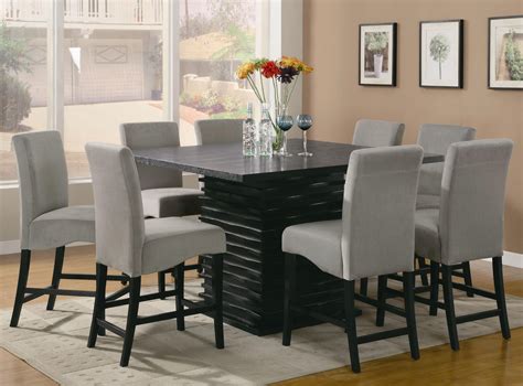 Winsome lynnwood drop leaf counter height pub table. High Top Kitchen Table Sets - HomesFeed