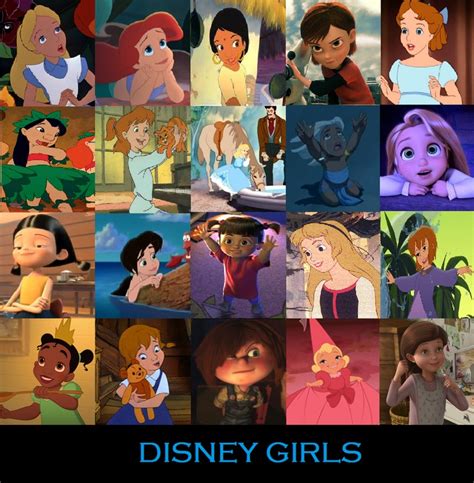 Disney Girls Disney Girls Disney Pixar Disney Movies