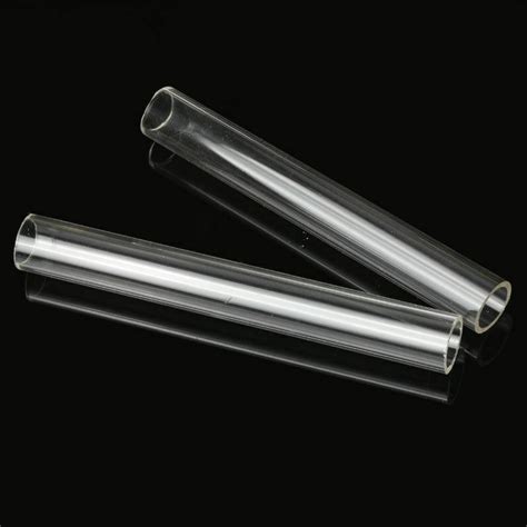 6mm 45mm Diameter Clear Acrylic Plastic Tube Pipe 100200300mm Length