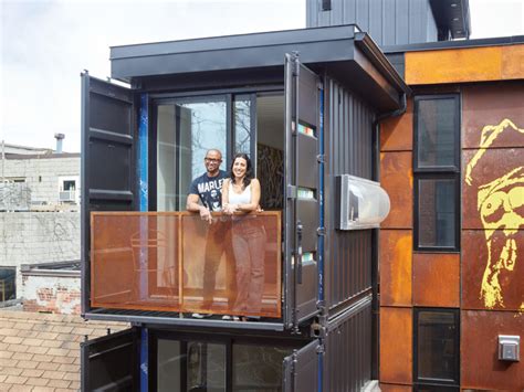 Inside Toronto's First Shipping Container Home by Carl Cassell and Ana