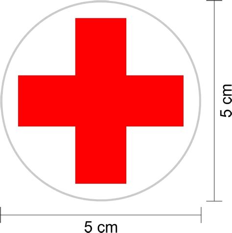 Aufkleber Rotes Kreuz Aufkleber Verbandskasten Medizinschrank Drk Erste