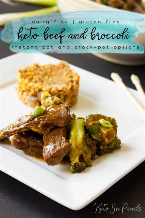 Serve over hot steamed rice (rice may be prepared the day before and refrigerated until needed). Take-Out Style Low Carb Beef and Broccoli | Keto In Pearls