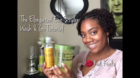 Alternate to shampoo · detergent free hair care The Elongated Curls Eco Styler Wash & Go & Hair Headband ...