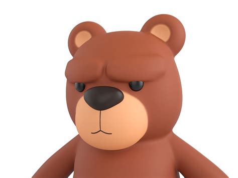 Character001 Bear 3d Model Cgtrader