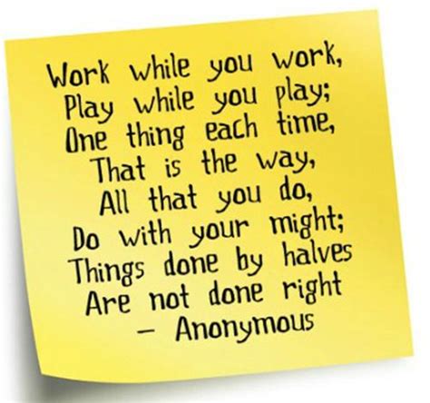Poems And Quotes About Work Quotesgram