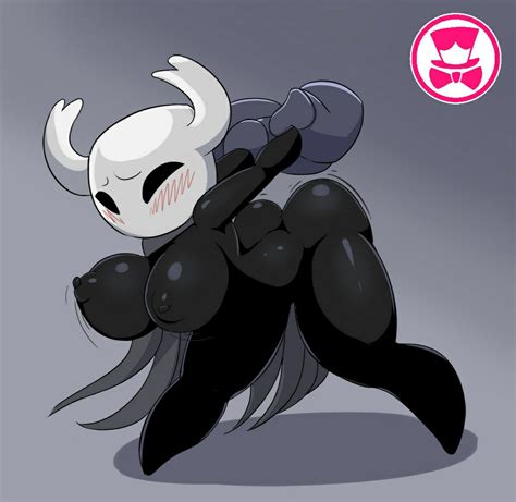 Rule 34 Arms Behind Back Arms Held Back Big Breasts Breasts Female Hollow Knight Protagonist