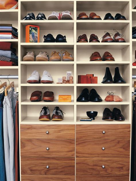 Shoe Shelves For Closets Hgtv