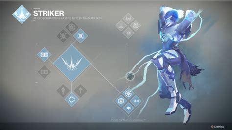 As we mentioned above, the titan starts out using the striker subclass, and must rank up and gain experience to unlock the various abilities, grenades. Classe : Titan Striker - Millenium