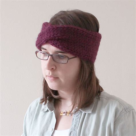 Owlswakeup Diy Easy Knit Turban Headband