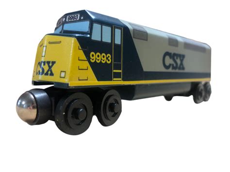 Csx Gray F40 Diesel Engine The Whittle Shortline Railroad Wooden