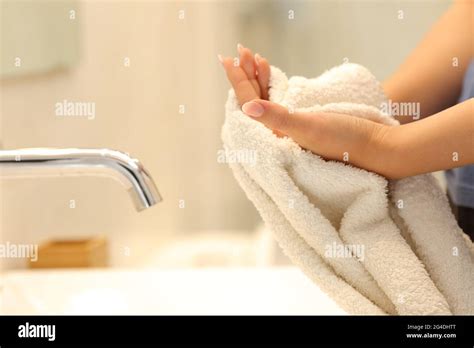 Close Up Rubbing Hands Woman Hi Res Stock Photography And Images Alamy
