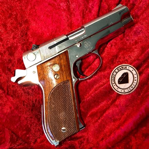 Smith And Wesson Model 39 2 Nickel For Sale