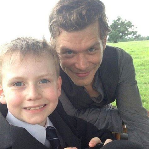 See more ideas about morgan lily, american actress, lily. Joseph Morgan With "Little Klaus" On Set (PHOTO) http ...