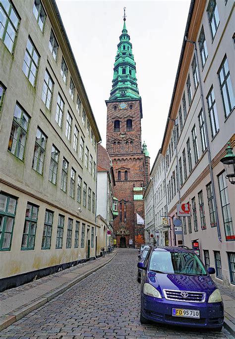 Spire Of The Church Of St Nicholas In Copenhagen Denmark Photograph By