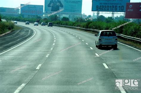Mumbai Pune Express Highway Maharashtra India Asia Stock Photo