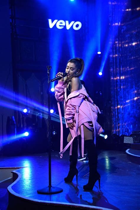 Ariana Grande Performs At Vevo Presents In New York 05182016 Hawtcelebs
