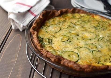 Cooks Hideout Caramelized Onion And Zucchini Quiche With