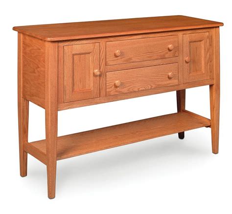 Shaker Open Sideboard From Simply Amish Furniture Open Sideboard