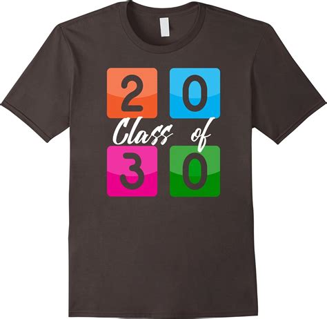Class Of 2030 T Shirt School Kindergarten Graduation