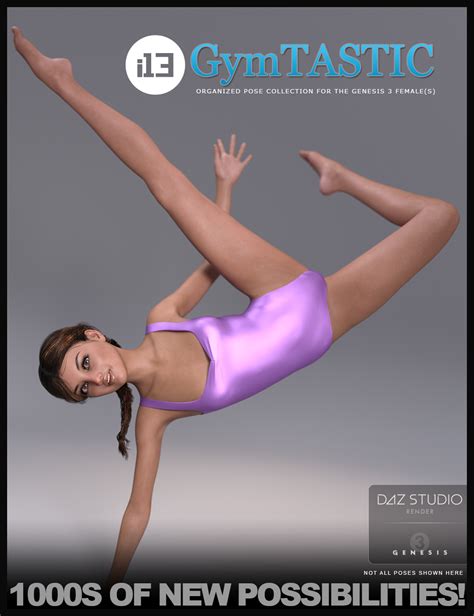 I13 Gymtastic Pose Collection For The Genesis 3 Females Daz 3d