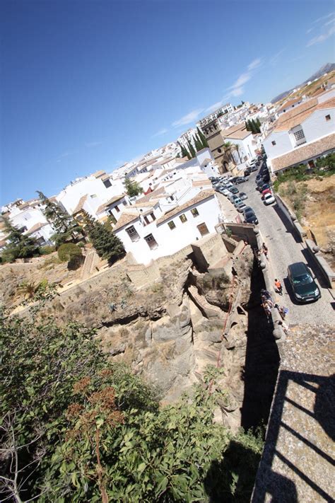 Cliffside Dwellings Of Ronda Spain Pics