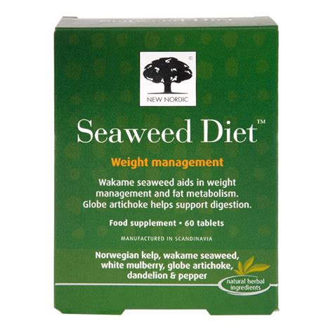 New Nordic Seaweed Diet Weight Management 60 Tablets Holland And Barrett
