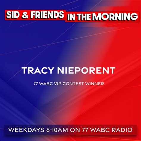 Tracy Nieporent 77 Wabc Vip Contest Winner 03 10 23 77 Wabc