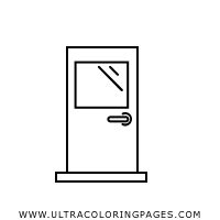 Door Coloring Page Ultra Coloring Pages