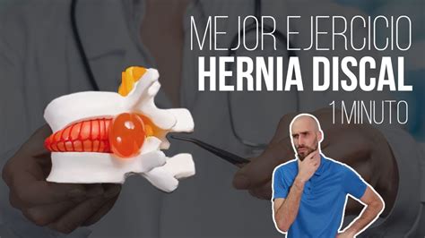 El Mejor Ejercicio Para Hernia Discal En Menos De Minuto Youtube