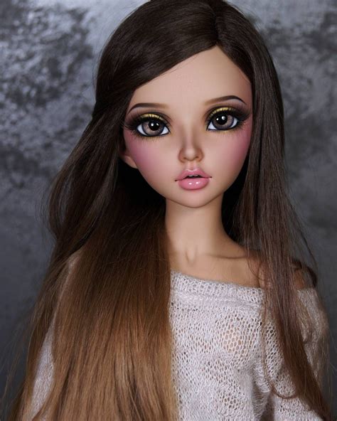 Finished Face Up For Jannette Why Celine Is Always So Beautiful Fairyland Minifee Celine