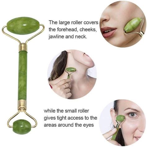 Erleben sie günstige preise und viele kostenlose extras wie proben & zeitschriften. Stone Green Jade Roller Face Massager For Improve ...