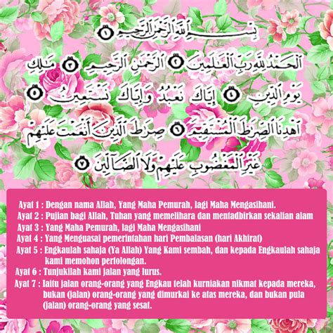 11 Hikmah Dan Keutamaan Membaca Surah Al Fatihah AlMukhlisin