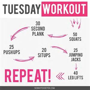 Tuesday Workout With Images Tuesday Workout I Work Out Fitness