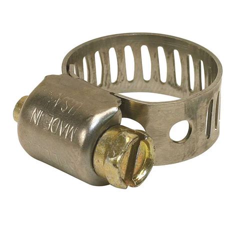 Breeze Clamp Mini Hose Clamp 410 Stainless Steel 732 In To 58 In