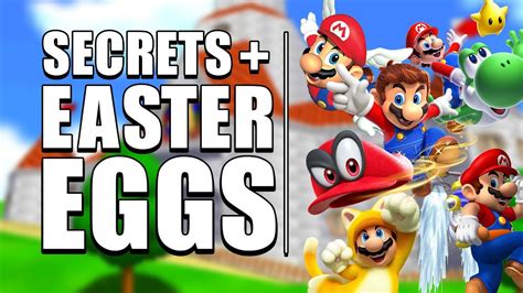 Every Super Mario Easter Egg And Secret Youtube