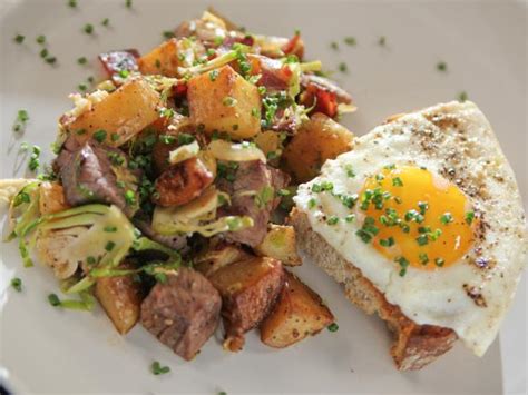 But if you want to get fancy, mix in some wild mushrooms, such as oyster, maitake or porcini. Roast Beef Hash and Eggs Recipe | Ina Garten | Food Network
