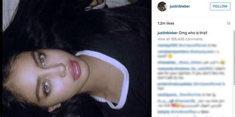 Justin Biebers Mystery Instagram Crush Speaks Out After Her Pic Goes Viral