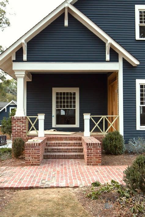 I think people tend to overdo it when it comes to exterior colors. 12 of the Best Paint Colors To Go With Red Brick | House ...