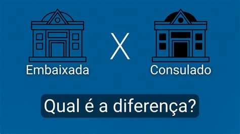 Qual a diferença entre Consulado e Embaixada Via Consolato