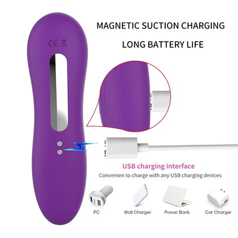 Powerful Sucking Vibrator G Spot Nipple Sucker Massager Vacuum Clitoral