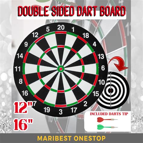 1216inch 3040cm Dart Game Double Sided Dart Board Back Board With